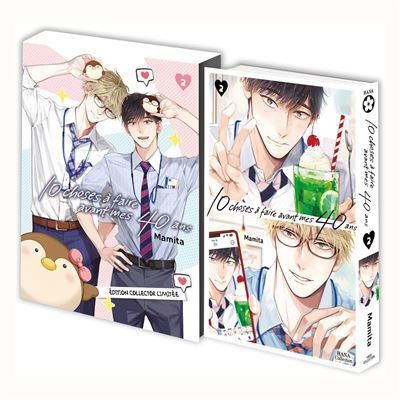 Couverture de 10 choses à faire avant mes 40 ans - Tome 02 - Édition Collector par Mamita Mamita