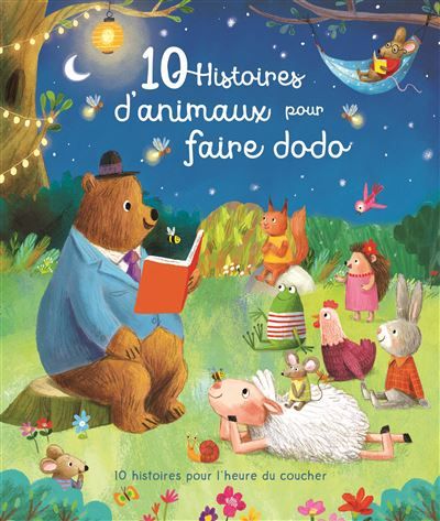 10 histoires d'animaux pour faire dodo 10 histoires pour l'heure du coucher