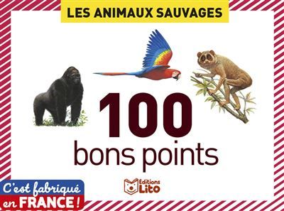 100 bons points anim. sauvages