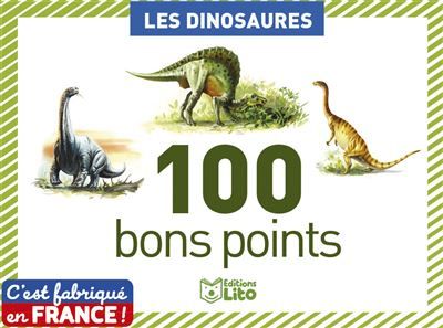 100 bons points les dinosaures