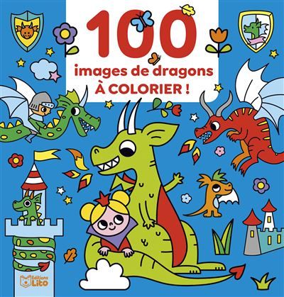 100 images a colorier dragon