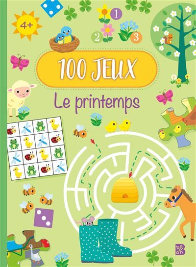 100 jeux - Le printemps