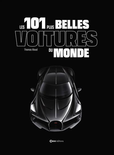 Couverture de 101 plus belles voitures par Thomas Riaud