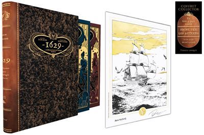 1629, ou l'effrayante histoire des naufragés du Jakarta - Coffret Collector Tomes 01 et 02