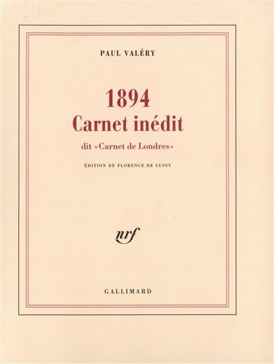1894 Carnet inédit (dit "Carnet de Londres")