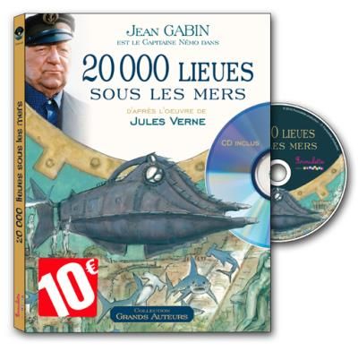 20 000 lieues sous les mers Livre avec CD audio