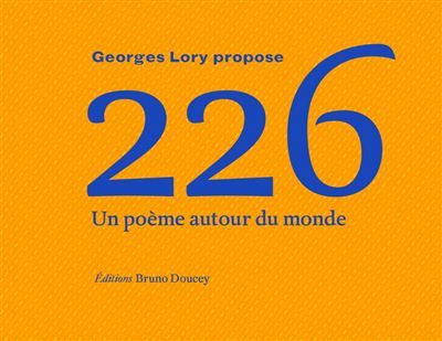226 - Un poème autour du monde