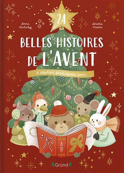 24 belles histoires de l'Avent à déplier jour après jour