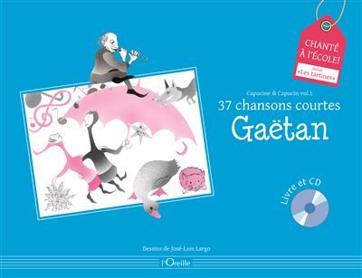 37 chansons courtes pour petits et grands Tome 1  Livre avec un CD