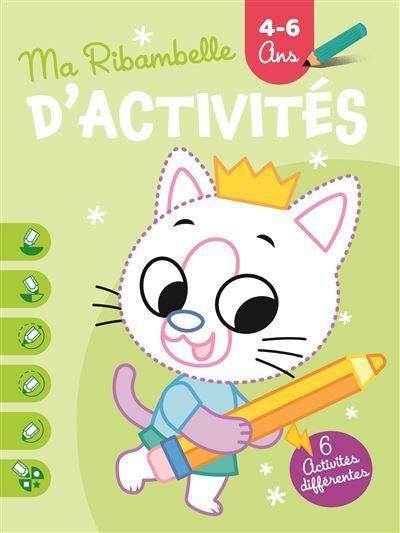 4-6 ans Ma ribambelle d'activités Chat