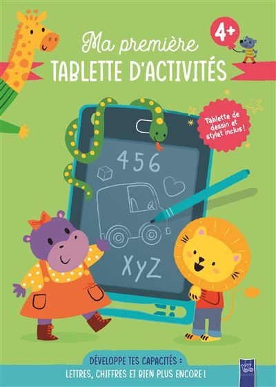 4+ Lettres, chiffres et bien plus encore - Tablette d'activités