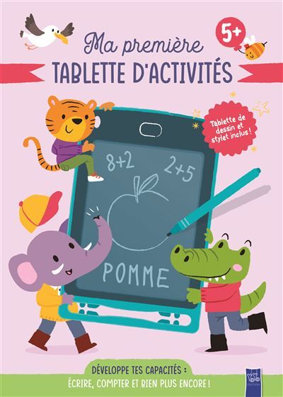 5+ Ecrire, compter et bien plus encore - Tablette d'activités
