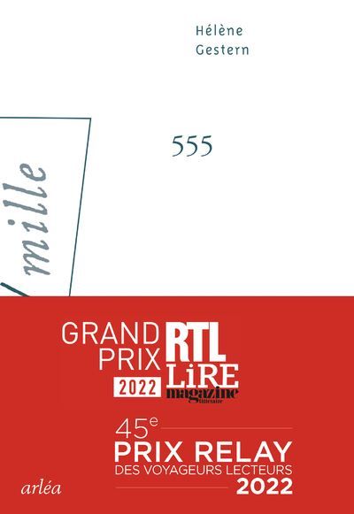 555 Prix RTL-Lire 2022, Prix Relay des Voyageurs Lecteurs 2022
