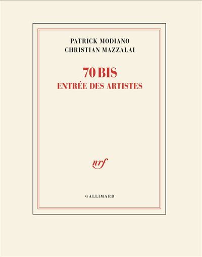 70 bis, entrée des artistes
