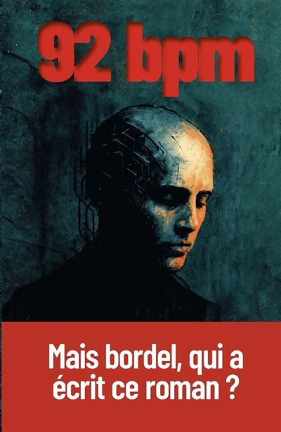Couverture de 92 bpm - Mais bordel, qui a écrit ce roman ? par Nathalie Hug