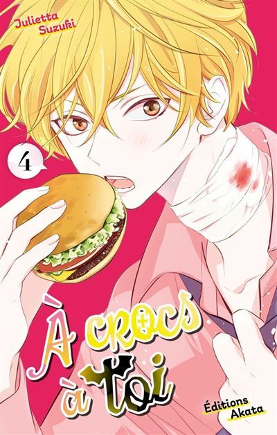Couverture de À crocs à toi - Tome 4 - Mathilde Vaillant par Julietta Suzuki