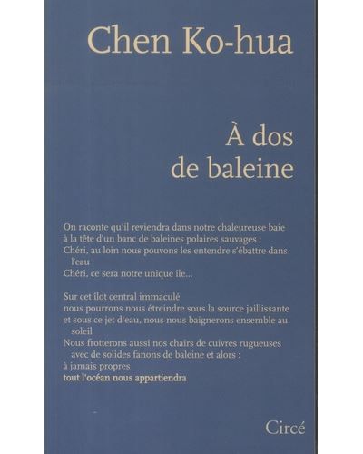 A dos de baleine
