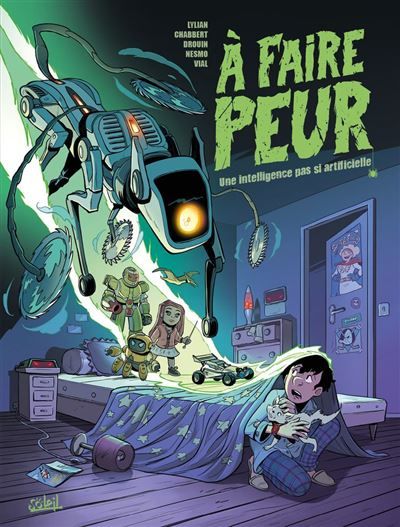 Couverture de À faire peur - Une intelligence pas si artificielle par Ingrid Chabbert