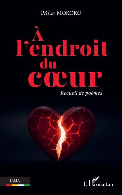 À l’endroit du cœur Recueil de poèmes