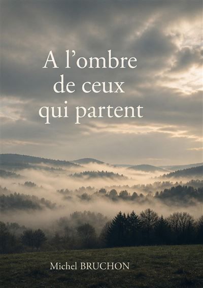 Couverture de À l'ombre de ceux qui partent par Michel Bruchon