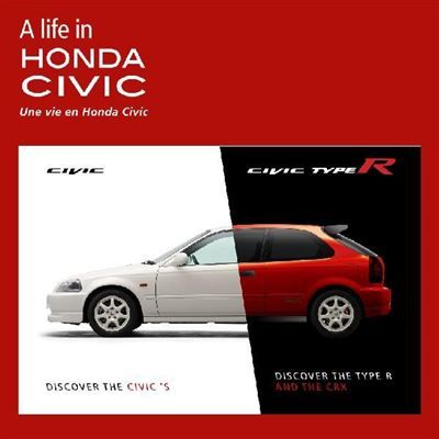 A LIFE IN HONDA CIVIC : Une vie en Honda Civic Édition bilingue français-anglais
