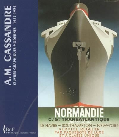 A.M Cassandre-Oeuvres graphiques modernes Affiches et arts graphiques modernes