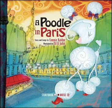 A poodle in Paris Livre avec 1 CD Audio