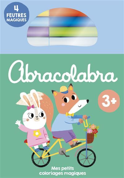 Abracolabra vélo - Mes petits coloriages magiques 3+