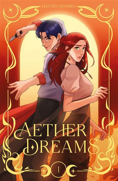 Aether Dreams - le roman graphique adapté du webtoon français de fantasy Webtoon de fantasy française