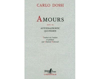 Amours/Autodiagnostic quotidien suivi de Autodiagnostic quotidien - Amori autodiagnosi quotidiena