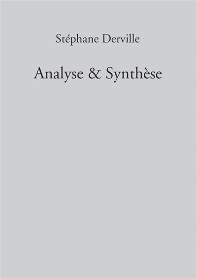 Analyse & Synthèse