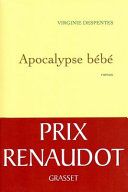 Couverture de Apocalypse bébé par Virginie Despentes