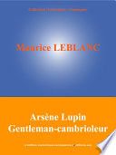 Arsène Lupin Gentleman-cambrioleur