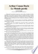 Couverture de Arthur Conan Doyle Le Monde perdu par Arthur Conan Doyle