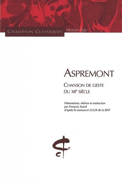 Couverture de Aspremont par François Suard