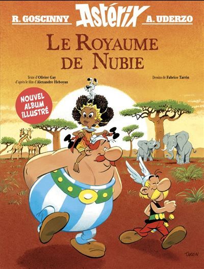 Astérix - Le royaume de Nubie - album illustré