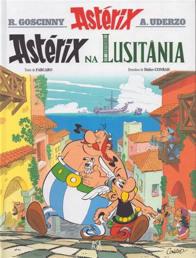 Couverture de Astérix na Lusitânia par Fabcaro Fabcaro