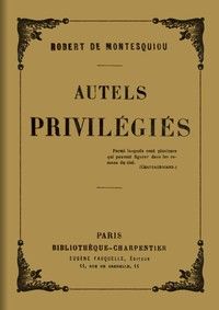 Autels privilégiés