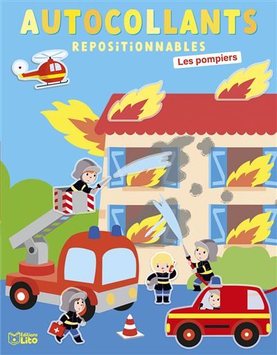 Autoco reposi les pompiers autocollants repositionnables