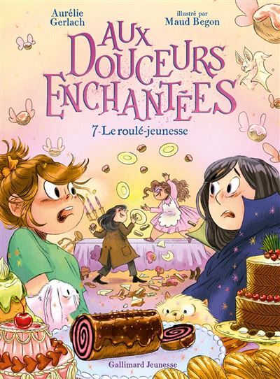 Couverture de Aux douceurs enchantées (Tome 7) - Le roulé-jeunesse par Aurélie Gerlach