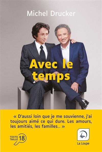 Avec le temps Edition en gros caractères