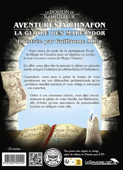 Aventures à Chnafon La gloire des Marfandor