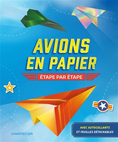 Avions en papier Etape par étape
