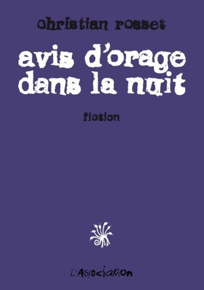 Avis d'orage dans la nuit Livre avec un CD mp3