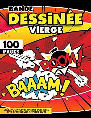 Bande Dessinée Vierge Bande Dessinée Livre à Compléter