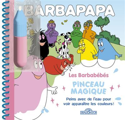 Barbapapa - Pinceau magique - Les barbabébés