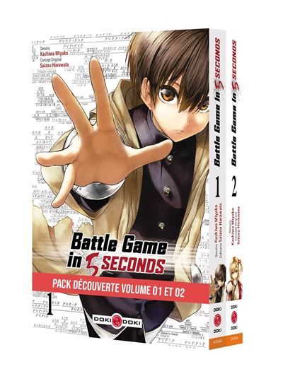 Battle Game in 5 Seconds - Pack découverte vol. 01 et 02 2 Volumes