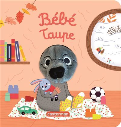 Bébé taupe Livre marionnette pour bébé - dès 3 mois