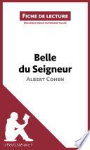 Belle du Seigneur d'Albert Cohen (Fiche de lecture)