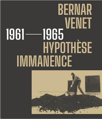Bernar Venet 1961-1965, hypothèse immanence